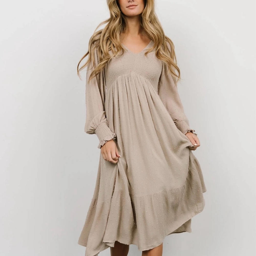 Baltic born tan dress